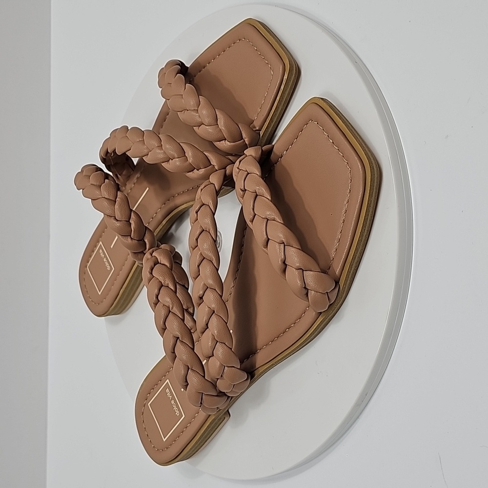 Dolce Vita Nude Braided Sandals